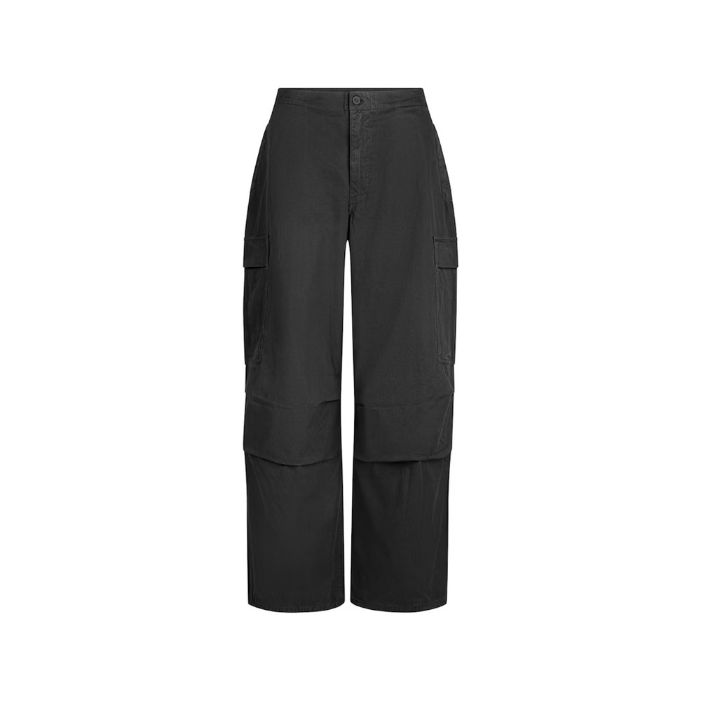 SKIMS Outdoor Woven Oversized Cargo Pants Onyx Black Size M Medium New NWT - Picture 6 of 14